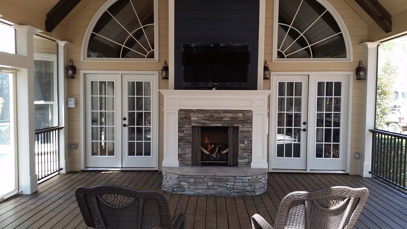 Screened porch Georgia