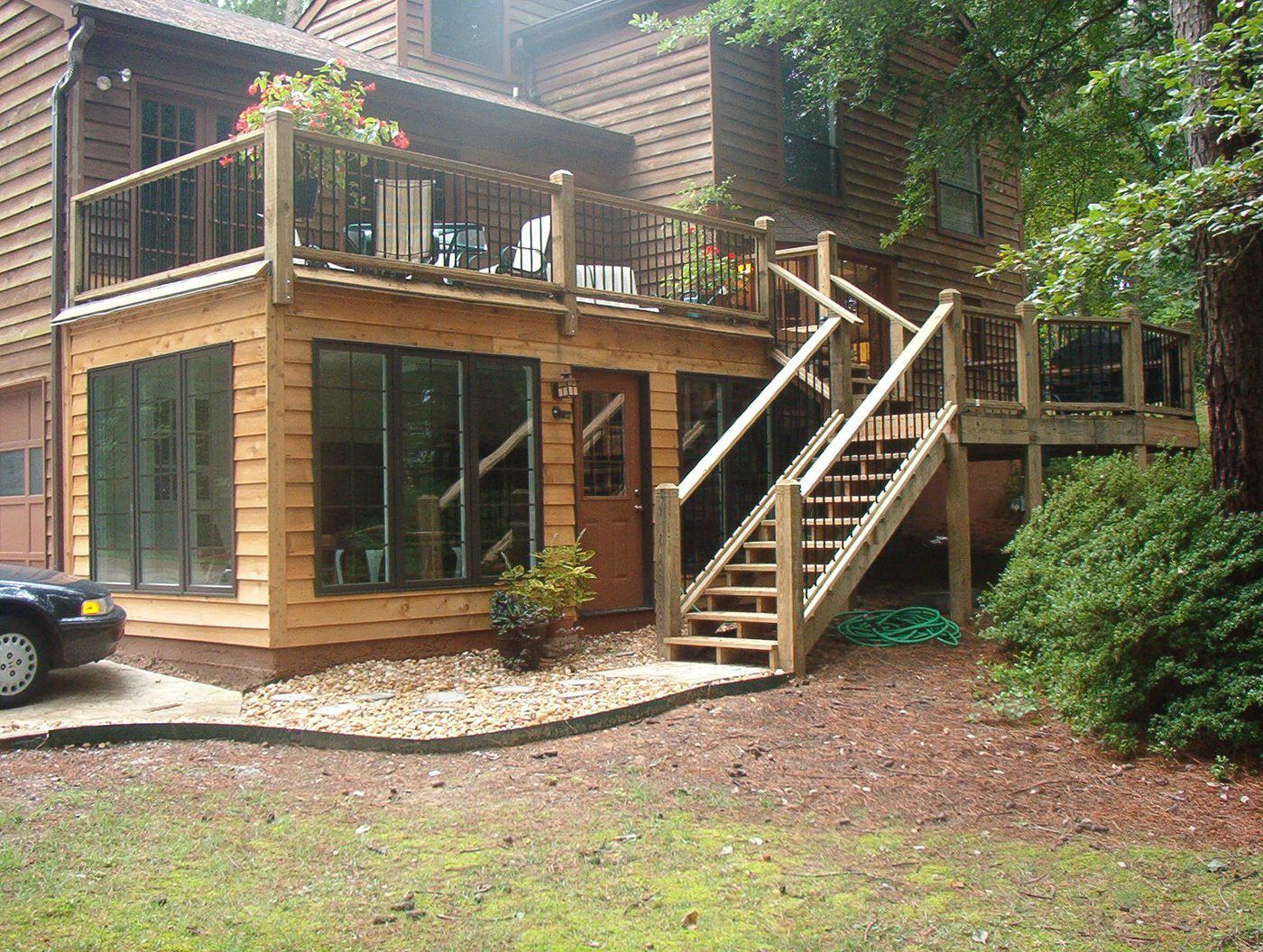 Deck build and addition Georgia